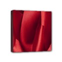 Red Fabric Textile Macro Detail Mini Canvas 4  x 4  View1