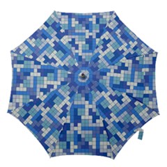 Tetris Camouflage Marine Hook Handle Umbrellas (medium) by jumpercat