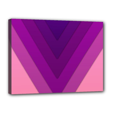 Tri 01 Canvas 16  X 12  by jumpercat