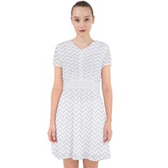 Light Chevron Adorable In Chiffon Dress by jumpercat