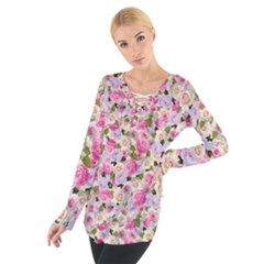 Gardenia Sweet Tie Up Tee by jumpercat