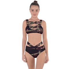 Budapest Hungary Liberty Bridge Bandaged Up Bikini Set  by BangZart