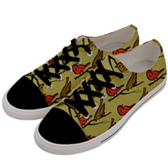 Animal Nature Wild Wildlife Men s Low Top Canvas Sneakers by BangZart