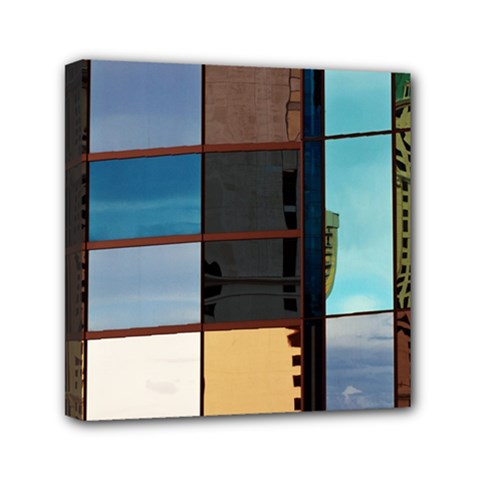 Glass Facade Colorful Architecture Canvas Travel Bag by BangZart