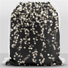 Christmas Bokeh Lights Background Drawstring Bag (large) by BangZart