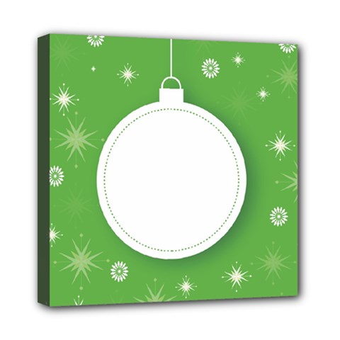 Christmas Bauble Ball Mini Canvas 8  X 8  by BangZart