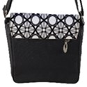 Line Stripe Curves Curved Seamless Flap Messenger Bag (S) View1
