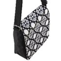 Line Stripe Curves Curved Seamless Flap Messenger Bag (S) View2