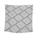 Keyboard Letters Key Print White Square Tapestry (Small) View1