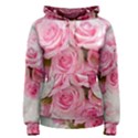 pink roses Women s Pullover Hoodie View1