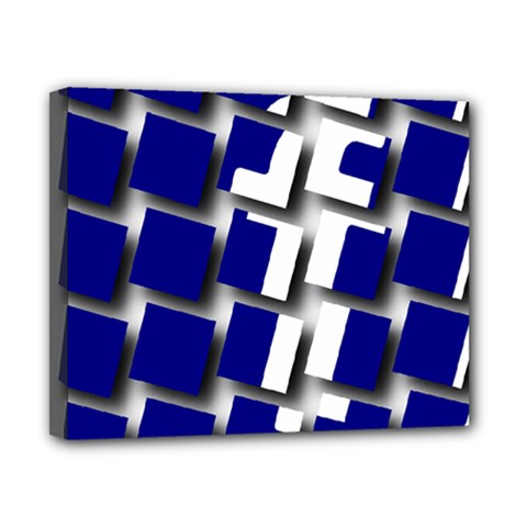 Facebook Social Media Network Blue Canvas 10  X 8  by Celenk