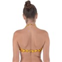 Hot Dog Seamless Pattern Halter Bandeau Bikini Top View2