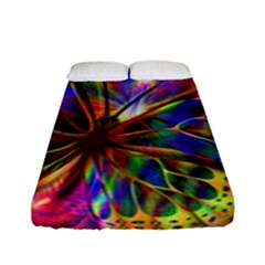 Arrangement Butterfly Aesthetics Fitted Sheet (full/ Double Size) by Celenk