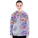 flower girl Women s Zipper Hoodie View1