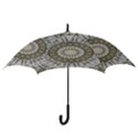 Mandala Sand Color Seamless Tile Hook Handle Umbrellas (Large) View3