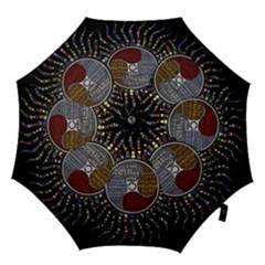Whole Complete Human Qualities Hook Handle Umbrellas (medium) by Celenk