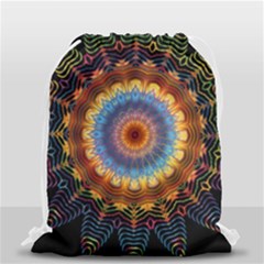 Colorful Prismatic Chromatic Drawstring Bag (small) by Celenk