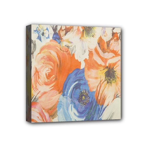 Texture Fabric Textile Detail Mini Canvas 4  X 4  by Celenk