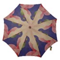 Fabric Textile Abstract Pattern Hook Handle Umbrellas (Medium) View1