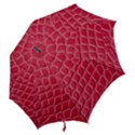 Textile Texture Spotted Fabric Hook Handle Umbrellas (Large) View2