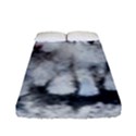 Cat Dog Cute Art Abstract Fitted Sheet (Full/ Double Size) View1