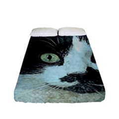 Cat Pet Art Abstract Vintage Fitted Sheet (full/ Double Size) by Celenk