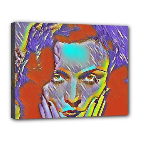 Femm Fatale Canvas 14  X 11  by NouveauDesign