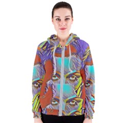 Femm Fatale Women s Zipper Hoodie by NouveauDesign