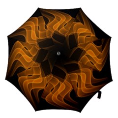 Background Light Glow Abstract Art Hook Handle Umbrellas (medium) by Celenk