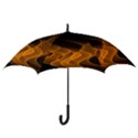 Background Light Glow Abstract Art Hook Handle Umbrellas (Medium) View3