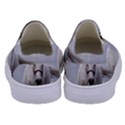 Horse Mammal White Horse Animal Kids  Canvas Slip Ons View4