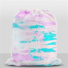 Background Art Abstract Watercolor Drawstring Bag (small) by Celenk