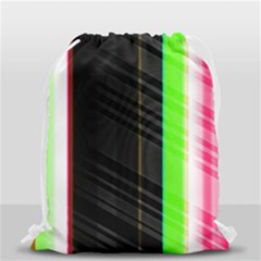Abstract Background Pattern Textile Drawstring Bag (small) by Celenk