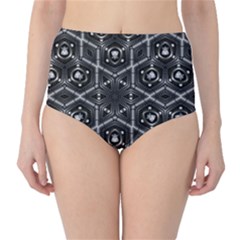 Design Art Pattern Decorative High-waist Bikini Bottoms by Celenk