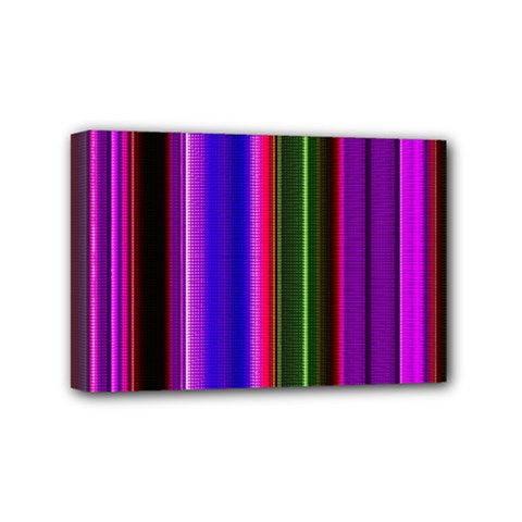 Abstract Background Pattern Textile 4 Mini Canvas 6  X 4  by Celenk