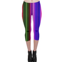 Abstract Background Pattern Textile 4 Capri Leggings  by Celenk