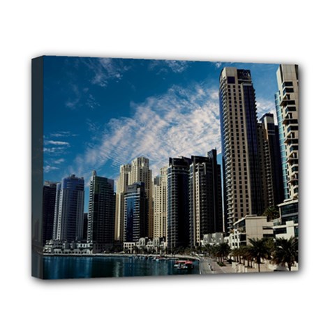 Skyscraper City Architecture Urban Canvas 10  X 8  by Celenk