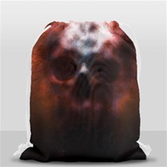Skull Horror Halloween Death Dead Drawstring Bag (small) by Celenk