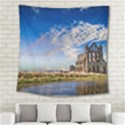 Ruin Church Ancient Architecture Square Tapestry (Large) View2