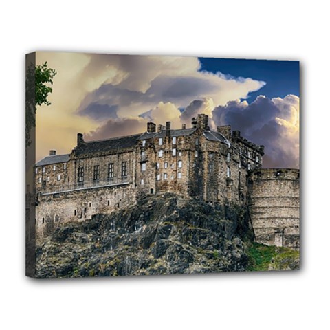 Castle Monument Landmark Canvas 14  X 11  by Celenk
