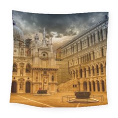 Palace Monument Architecture Square Tapestry (large) by Celenk