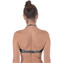 Time Machine Science Fiction Future Halter Bandeau Bikini Top View2