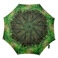Forest Woods Nature Landscape Tree Hook Handle Umbrellas (large) by Celenk