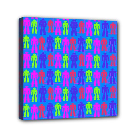 Neon Robot Canvas Travel Bag by snowwhitegirl
