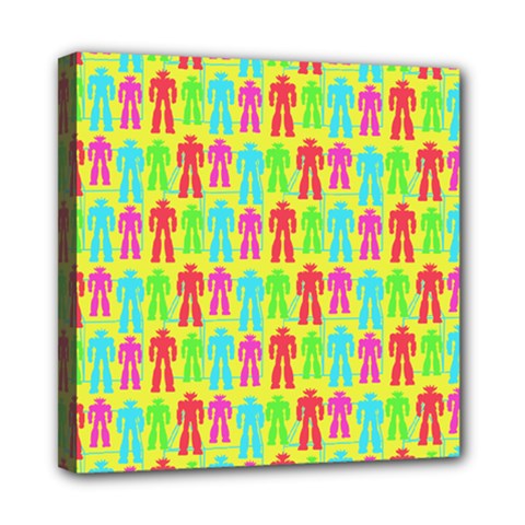 Colorful Robots Multi Function Bag	 by snowwhitegirl