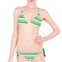 Greenish Dots Bikini Set View1