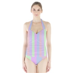 Baby Shoes Halter Swimsuit by snowwhitegirl
