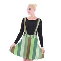 Pistachio Ice Cream Suspender Skater Skirt by snowwhitegirl