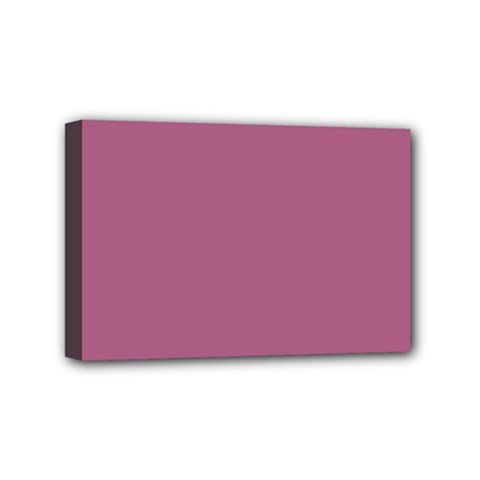 Rose Grey Mini Canvas 6  X 4  by snowwhitegirl