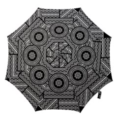 Wavy Panels Hook Handle Umbrellas (large) by linceazul